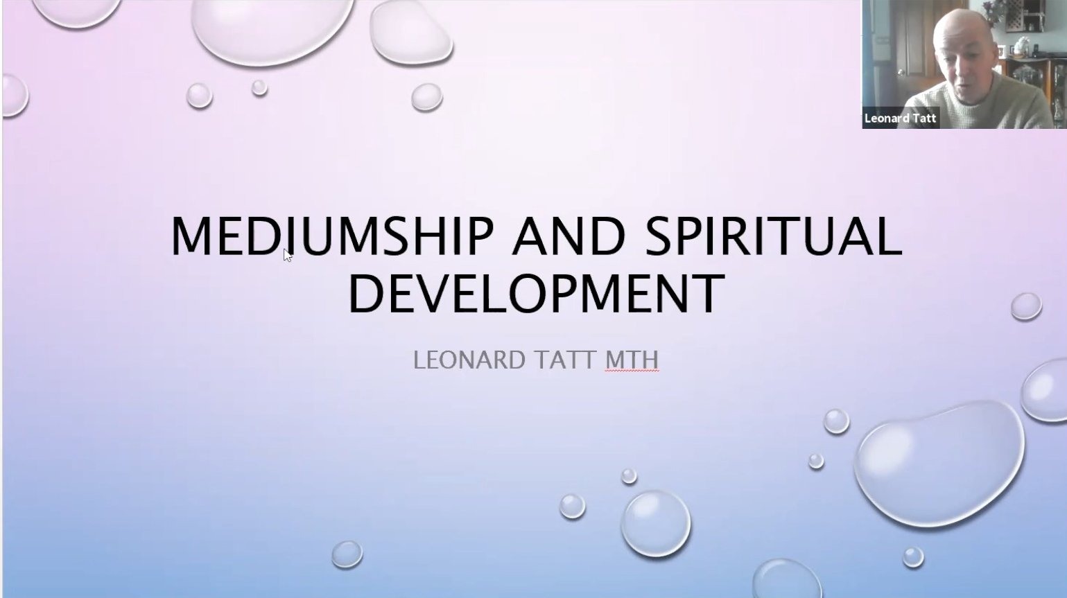 Mediumship & Spiritual Development