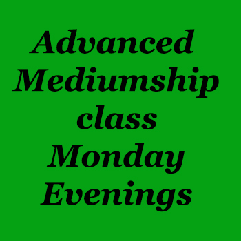 Monday Evening Mediumship class Series (Sept-Oct-2023)